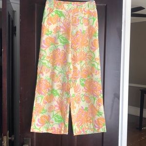Lily Pulitzer palazzo linen pants